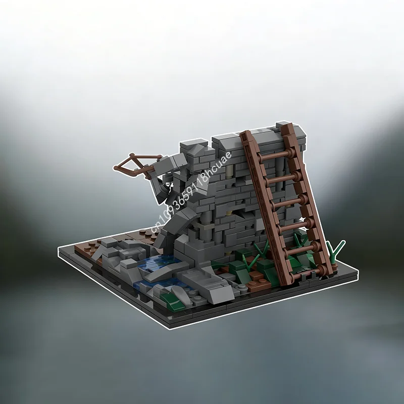 535 pièces MOC mieux appeler le Mason LOTR inspiré modèle jouet de construction cadeau de noël blocs Architecture assembler bricolage idée éducation