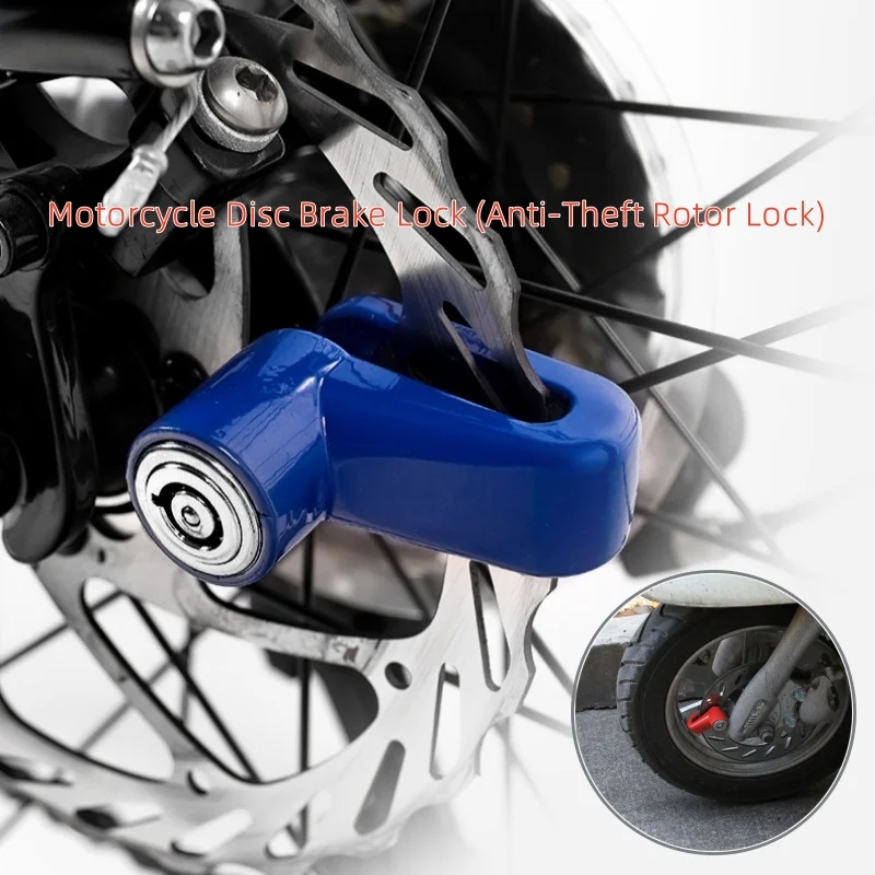 Motorcycle Lock Security Anti-Theft Disc Brake Lock Riding Equipment Accessories Motorcycle Accessories