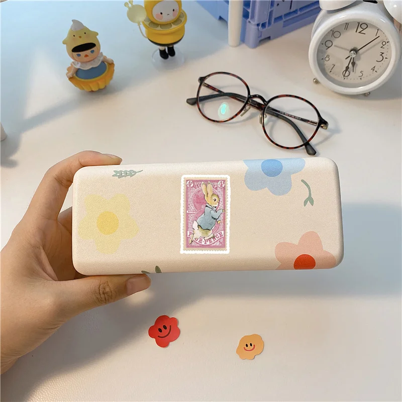 62pcs Retro Alice Garden Stamp Stickers Children\'s Diy Computer Decoration Sticker Student Stationery