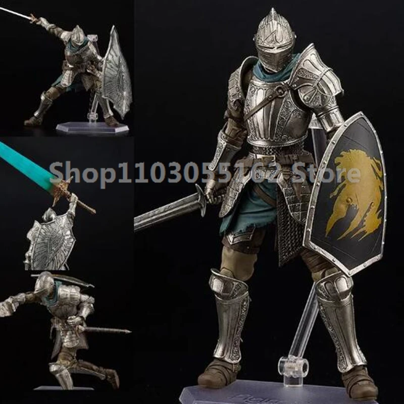 

Anime Dark Souls Figure Figma 590 Demon'S Souls Fluted Armor Action Figure Model Statue Knight Armor Toys Christmas Gift
