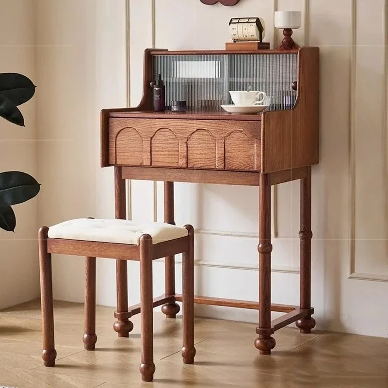 

Деревянный туалетный столик для спальни, шкаф с ящиками для хранения, современный туалетный столик, шкафы-органайзер, винтажные Vestidores, китайская мебель