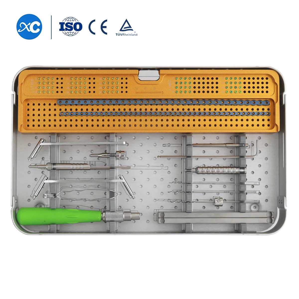 

Vet Ortho Equipment Veterinary 3.2mm ALPS Reconstruction Locking Plate Instruments Kit For Animal Hospital Surgery