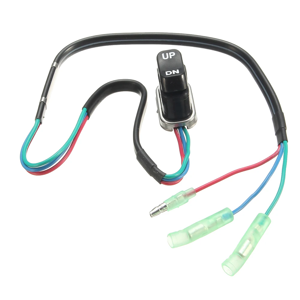 

Assembly Tilt Control Switch 703-82563-01-00 Trim Tilt Control 87-18286A26 for Yamaha Engine Outboard Motor Remote Controller