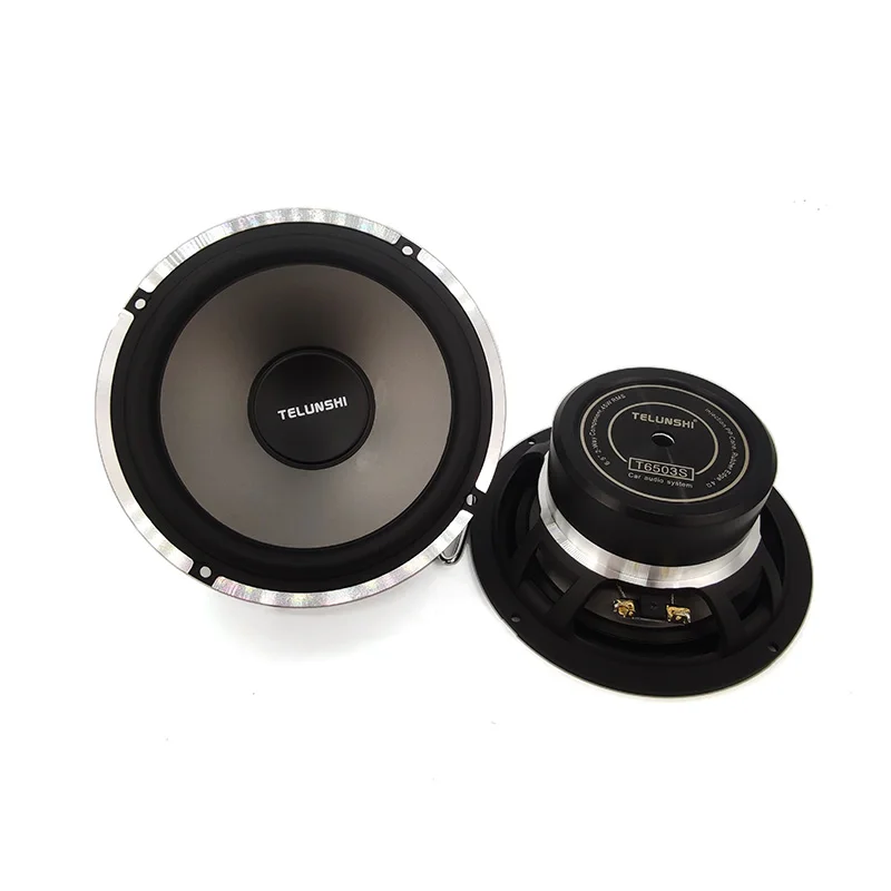 Car Audio System Crossover 6.5  3-WAY Car Door Speaker Components FULL RANGE 3 Way 6.5