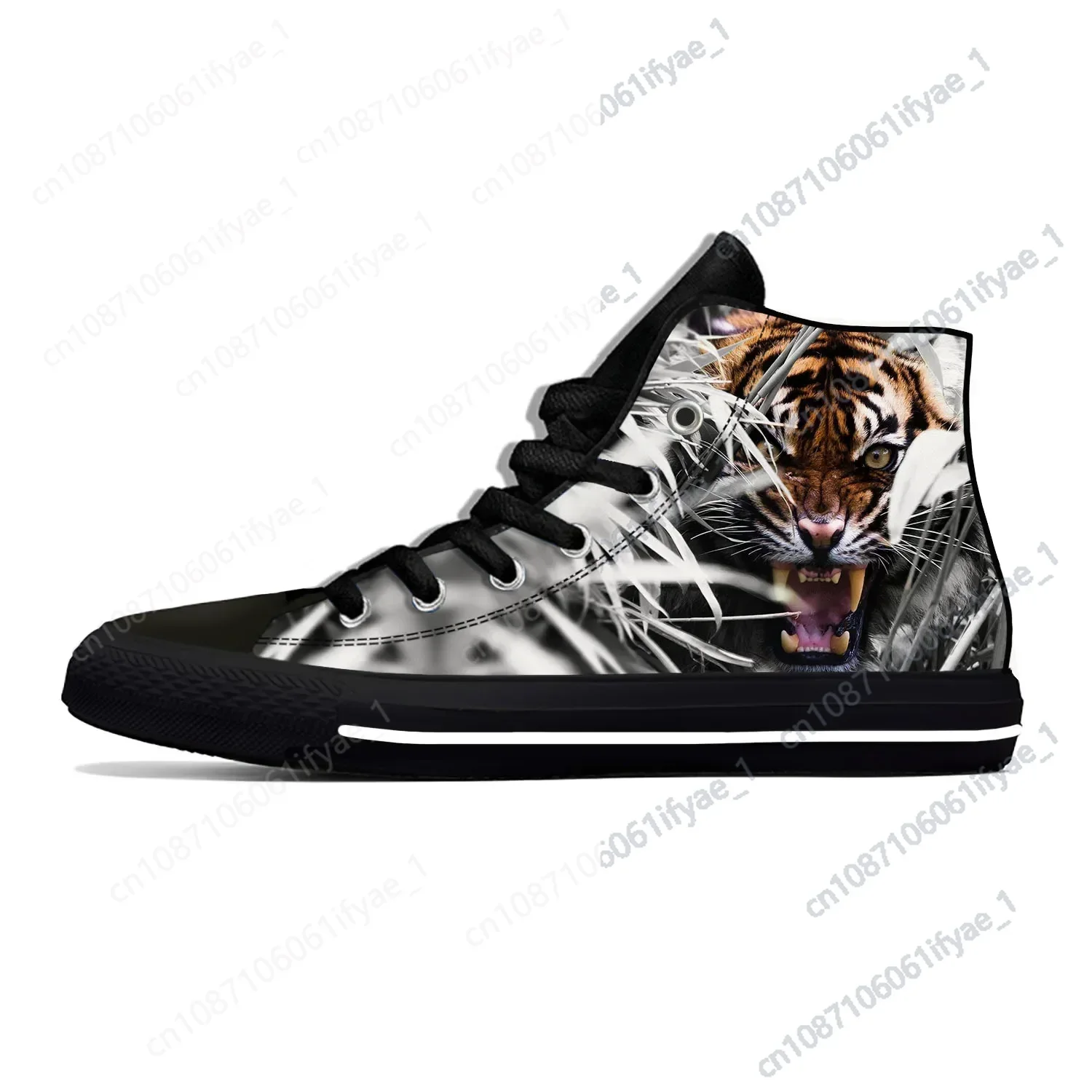 

Summer Hot Cartoon Animal Epic Tiger Head Cool Fashion Casual Shoes High Top Men Women Latest Sneakers Classic Board Shoes