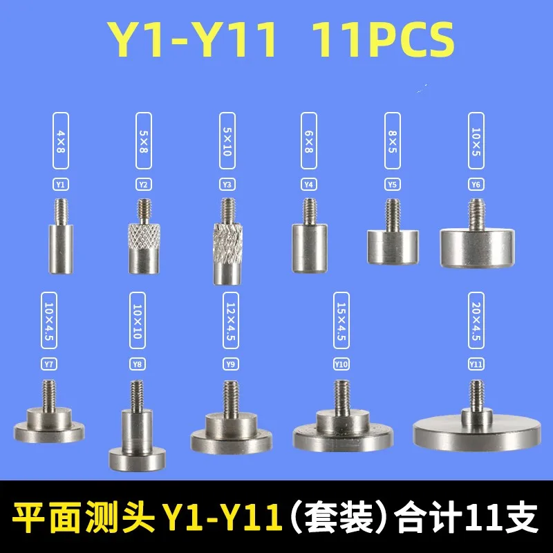 Micrometer Gauge Percentage Meter Extend Rod Micrometer Lengthen Testing Needle M2.5 Common Rail Injector Nozzle Repair Tools