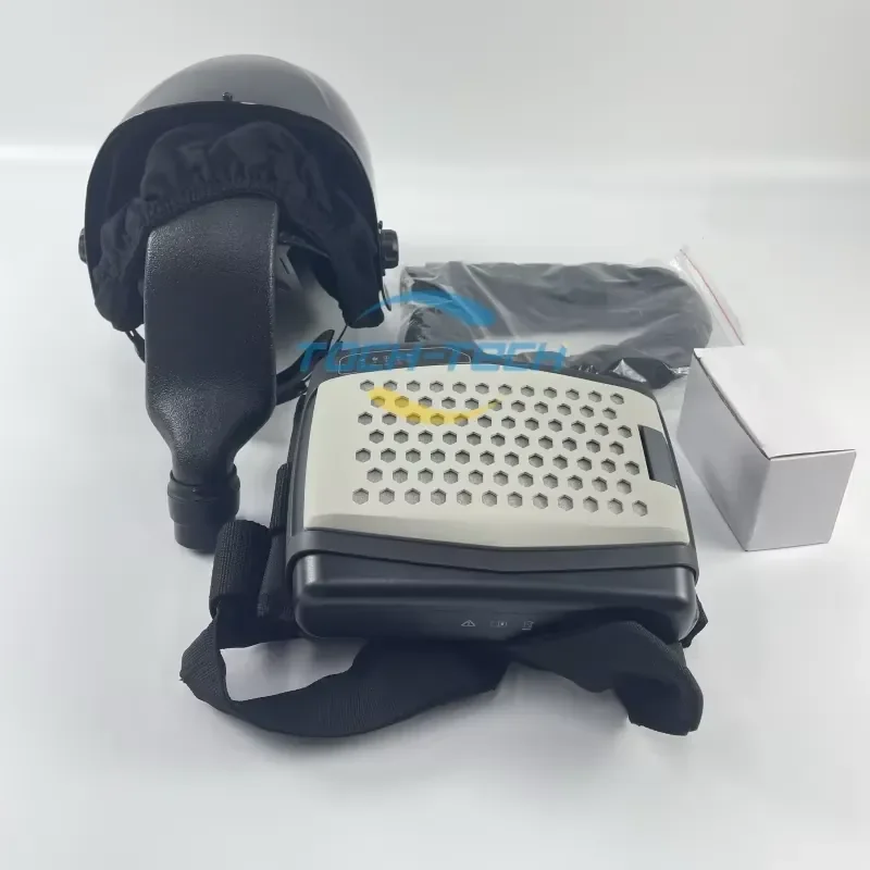 Professional OD8+ Automatic Fresh Air Welding Helmet with Dust Filter System New Condition for Hazardous Environments