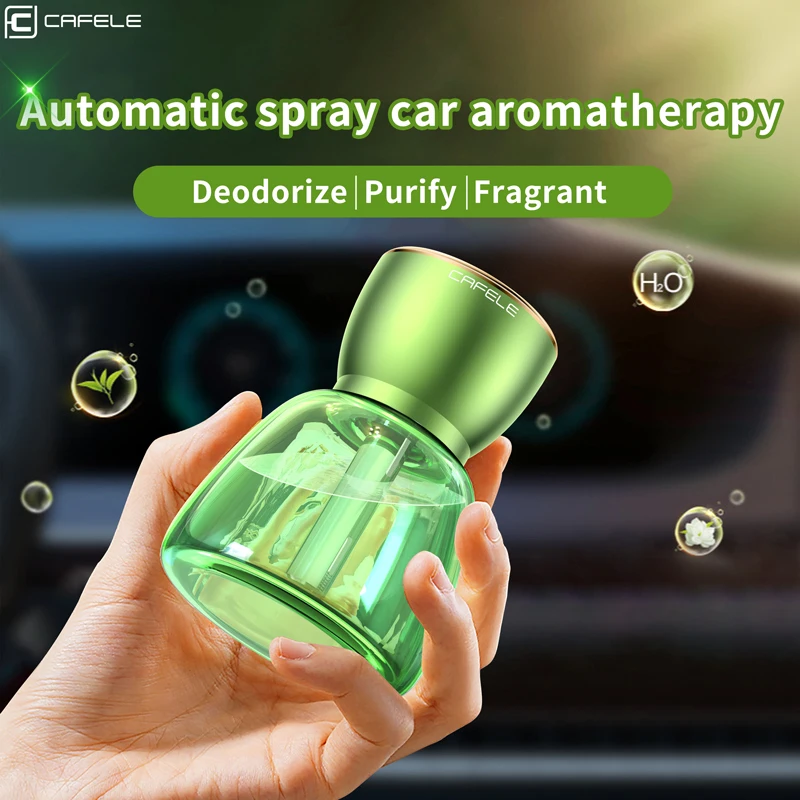 CAFELE Electric Car Air Purifier Auto Flavoring For Cars Home Interior Car Accessory Universal Car Air Freshener Aroma Diffuser