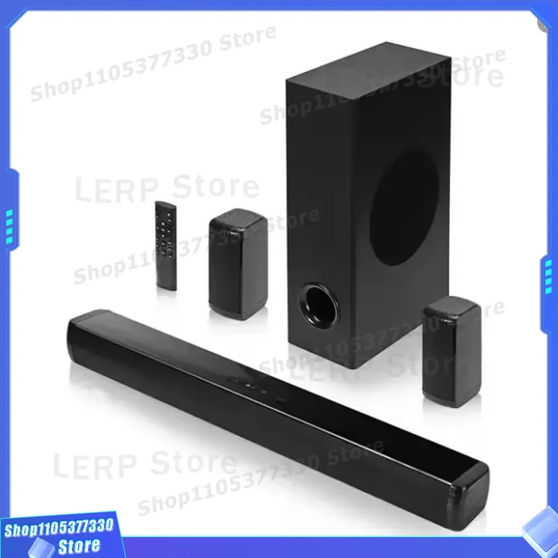 2.1 Channel Wireless Speaker System 5.1 Home Audio with Subwoofer for Smart TV 4 in 1 Soundbar Factory Wholesale High Quality