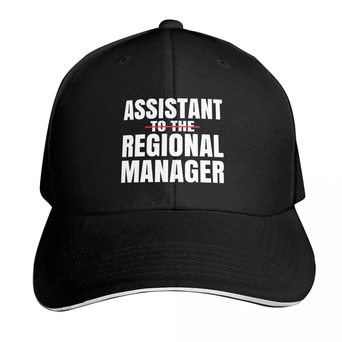 Assistant To The Regional Manager - Office Funny Tv Show Baseball Cap Men Women Casual Summer Sport Sun Cap