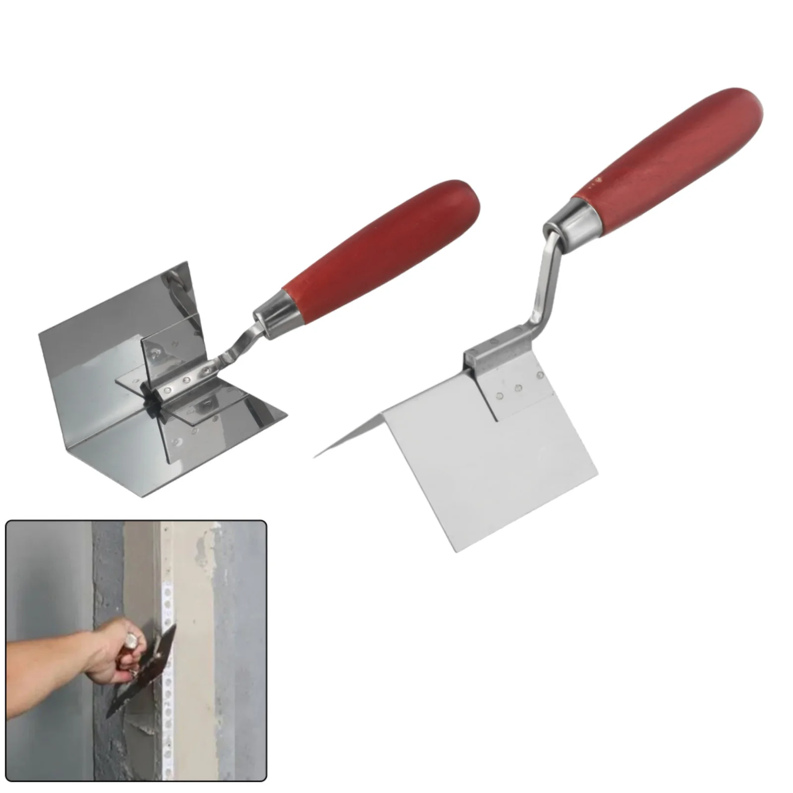 Drywall Finishing Tool Stainless Steel Trowel Easy To Use Seamless Finish Sturdy Material Versatile Drywall Tool