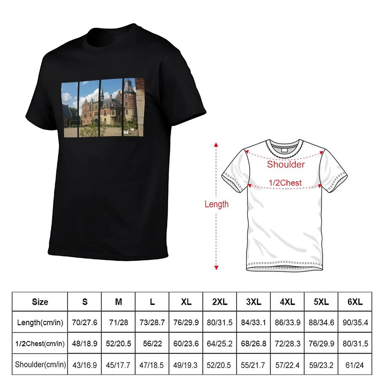 Mheer Castle, locally known as Kasteel van Mheer, lies in the village of the same name, in the province of Limburg in Ne T-Shirt