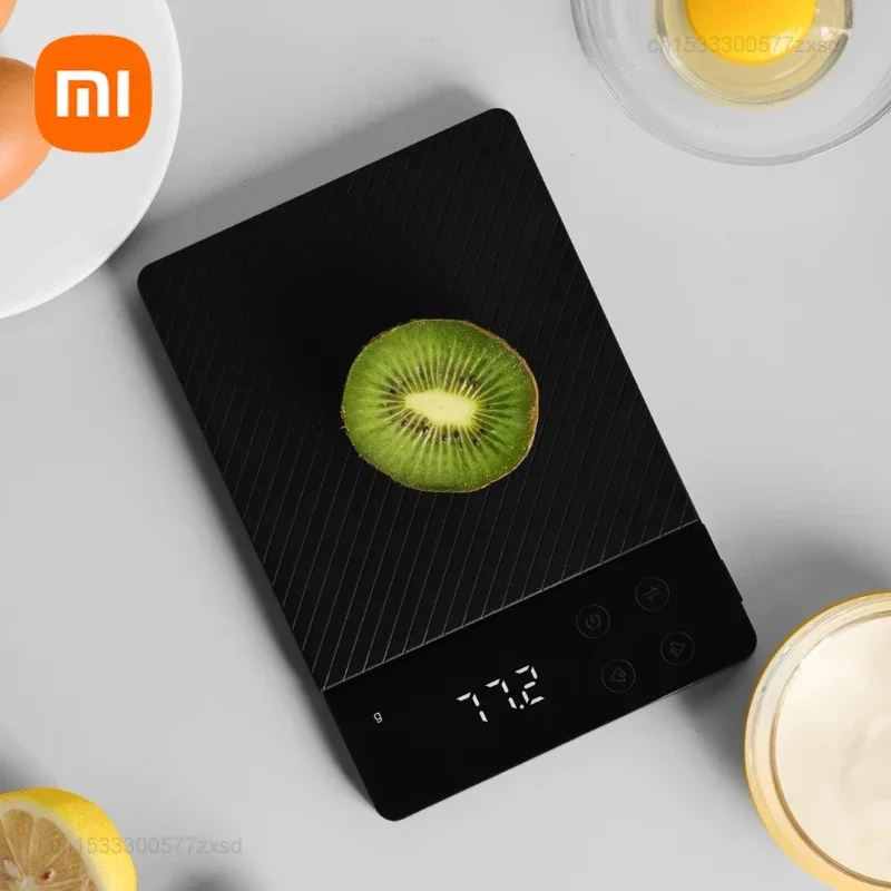 

New Xiaomi DUKA ATuMan ES1 Digital Electronic Scale 3~8kg LED Screen Household Multi-function Rechargeable HD Backlit Food Scale