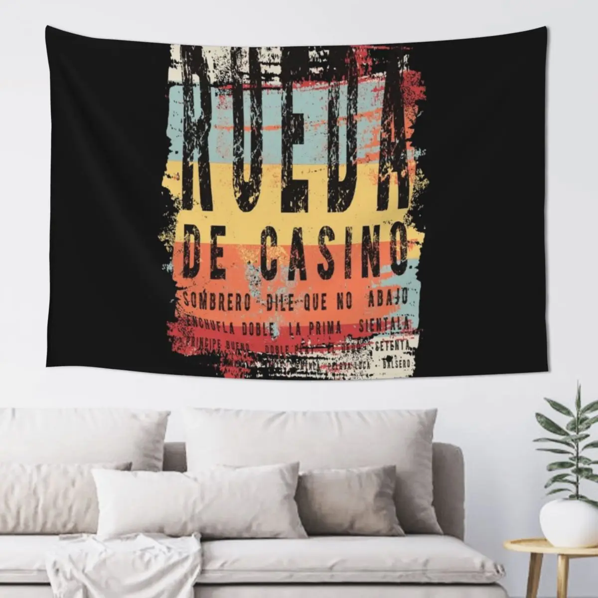 Rueda de Casino Cuban dance-dancing gift Tapestry Carpet On The Wall Bed Room Decoration Tapestry