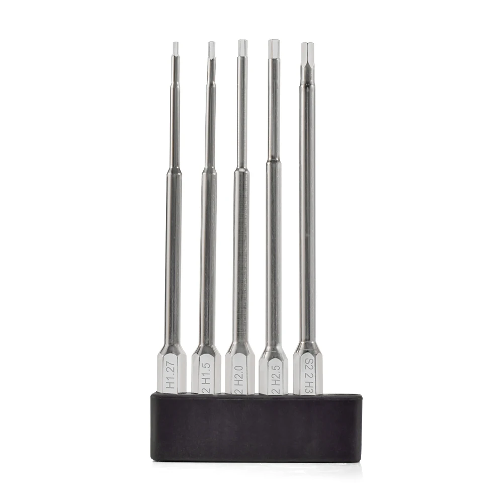 9IMOD Hex Screwdriver Set 100mm 1.5-3.0mm Alloy Steel RC Model Repair Tool Kit