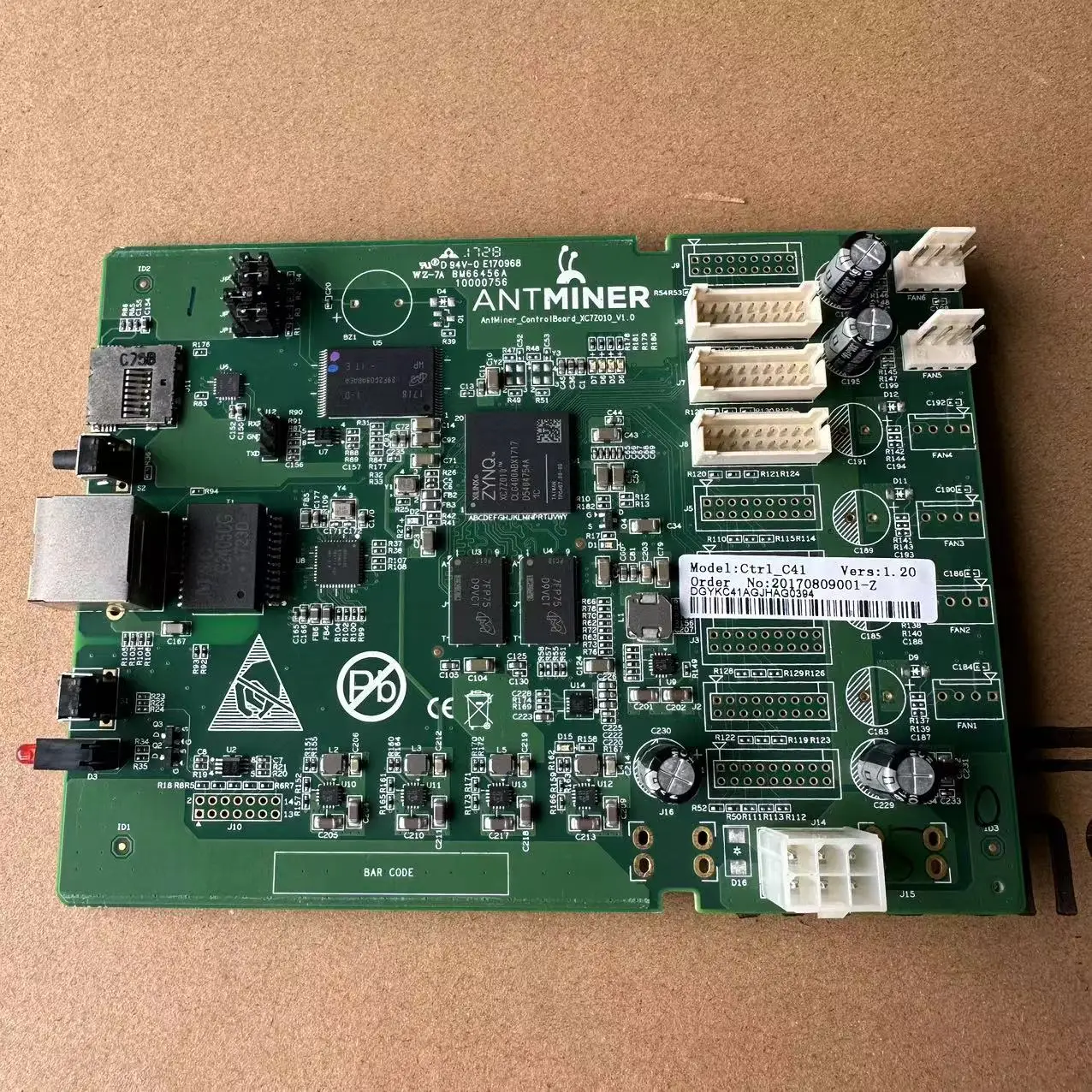 

Б/у панель управления Antminer для S9 S9i s9j