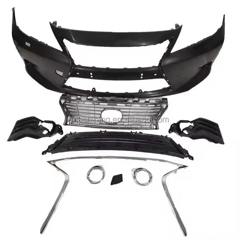 

High Quality Car Body Kit for Lex/us 2013-2015 ES250 ES300H ES350 Rear Grille Fog Cover Plastic Hilux Tow Hook Clips Covers
