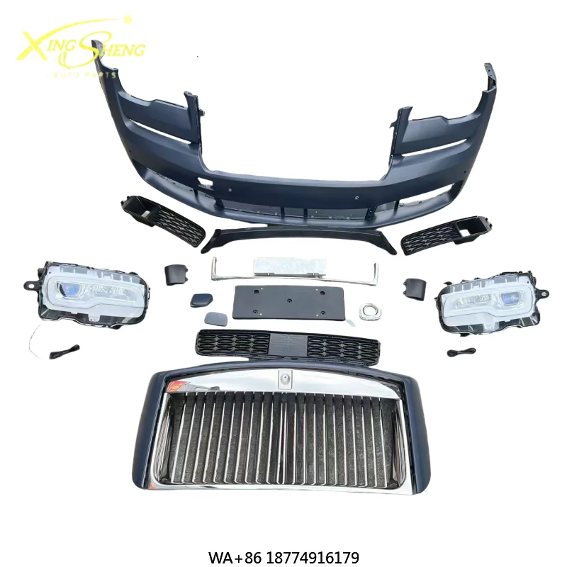 

Upgrading Third-Generation Front Bumper Assembly for Ghost Bolt-On Installation Park Assist Sensor Cut-Outs 6 Month
