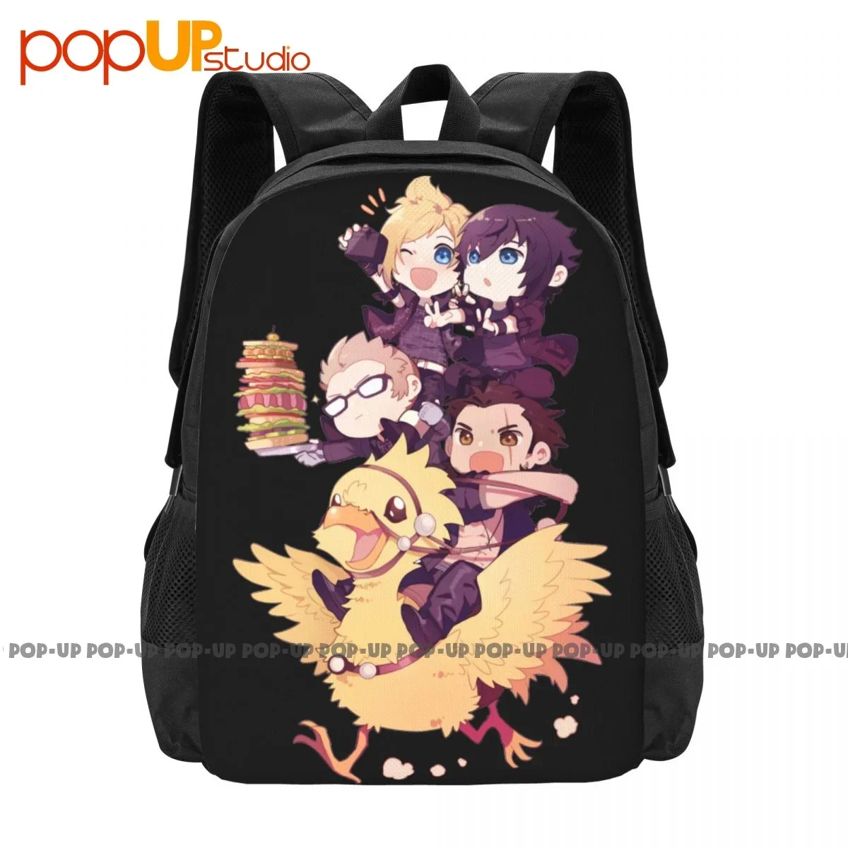 

Ffxv Final Fantasy 15 Backpack Large Capacity Vintage Beach Bag Gym Tote Bag School Sport Bag