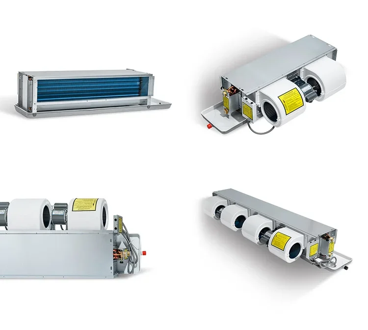# for air Conditioner 1-way Thin Ceiling Concealed Hydronic Water Chilled Fan Coil Unit for Household Heating and Cooling