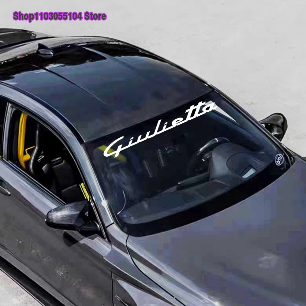 1PC Car Windscreen Window Sticker For Alfa Romeo Giulietta