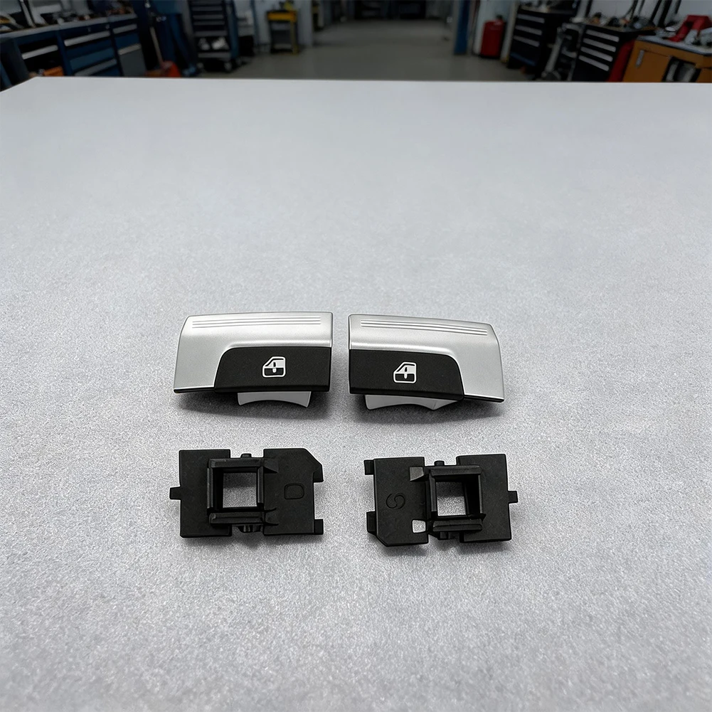 for lh RH Power Window Switch Button Kit with Supporter Designed for Ferrari For 458 488 Window Lift Control Assembly