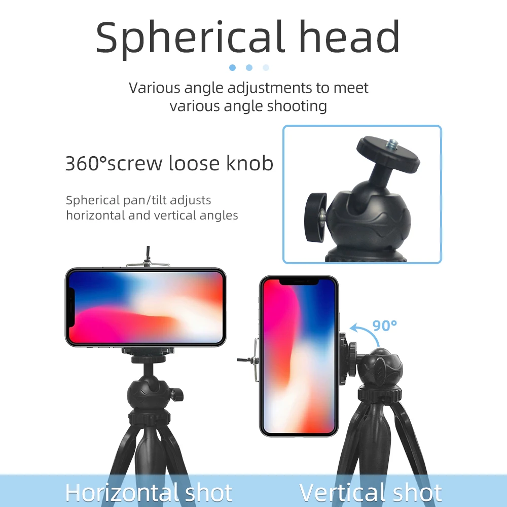 Salange 휴대용 프로젝터 스탠드 카메라 휴대 전화 미니 삼각대 YG300 P62 J9 J15 프로젝터에 적합 기타 안정적인 지원