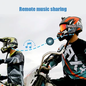 Motorrad -Gegensprechanlage Bluetooth Helm Headset Freedconn FX 10 Piloten an andere Marken Moto -Gegenstand Kommunikator 10 Hauptverkaufs -Lektion Wireless Mikrofon - №2