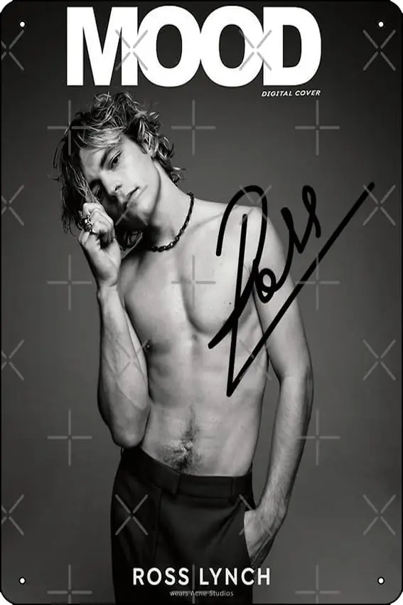 Copy of HQ The Driver era ross lynch Poster Metal Tin Sign 12 X 8 Inch Funny Man Cave Home Office Bar Decor sign