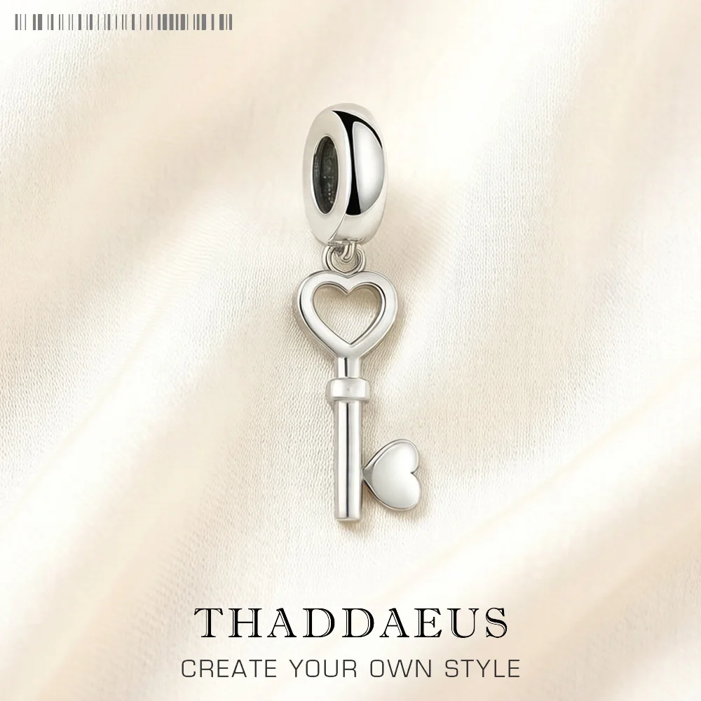 Modischer heißer Herz-Schlüsselanhänger, baumelnder Charme für Frauen, neues 925er-Sterlingsilber, romantisches Geschenk mit Liebe