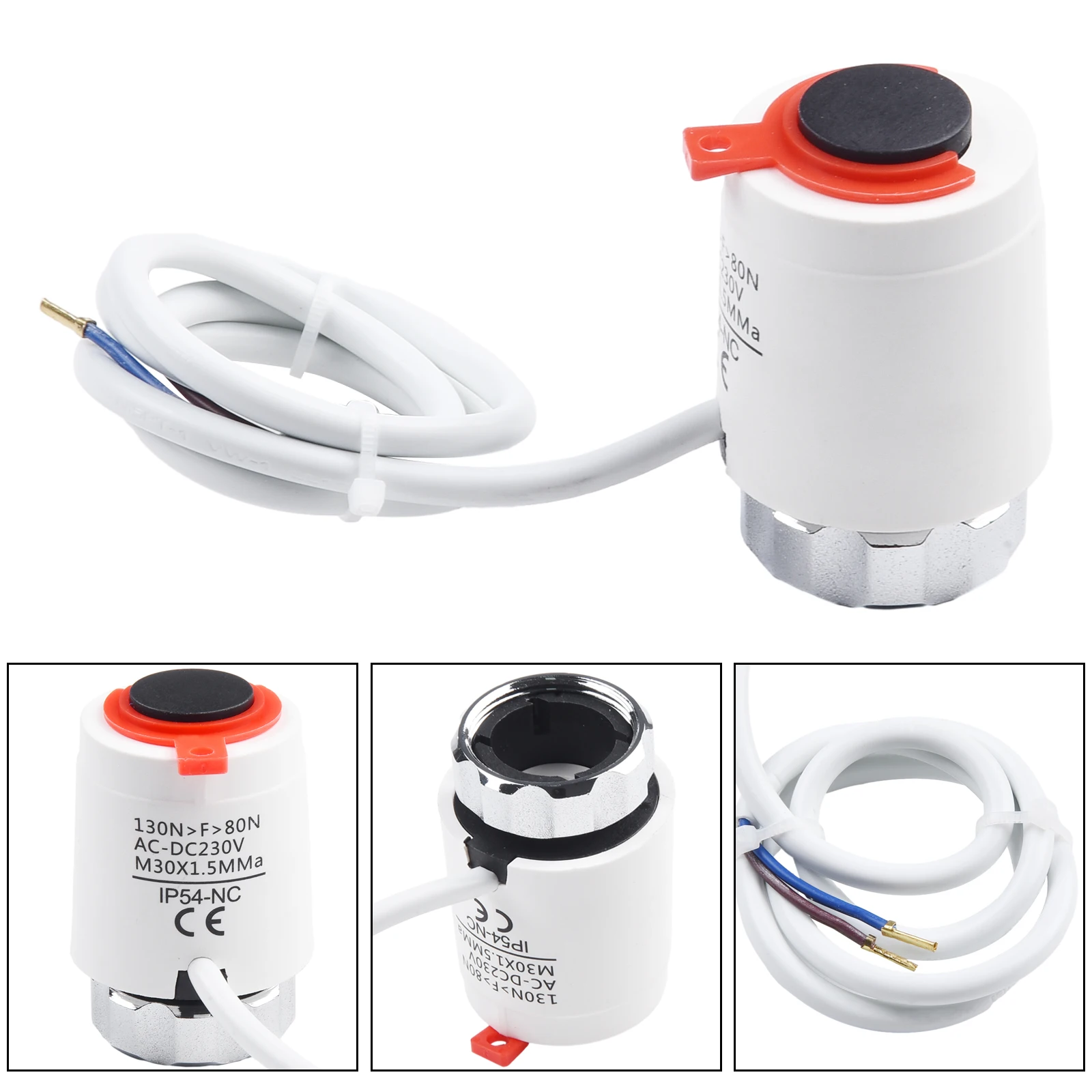 Reliable Quality Electric Actuator Valve for Floor Heating and Radiator Systems Energy Saving and Easy to Control