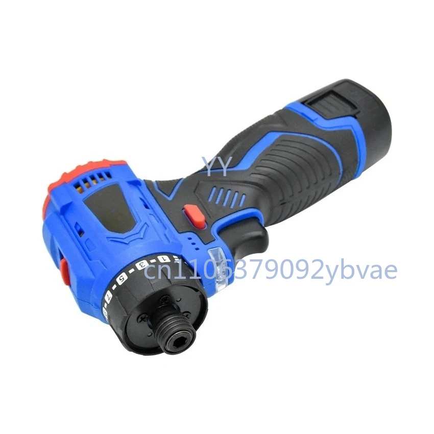 16.8V Brushless Electric Drill - Lithium-ion Handheld Screwdriver with Charging Torque Functionality for DIY Projects