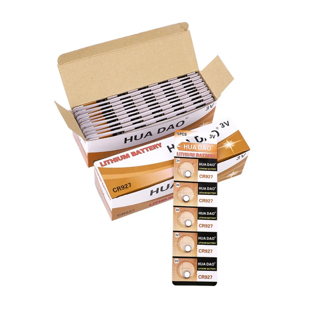 2-50PCS CR927 3V Lithium Battery  927 DL927 BR927 LM927 ECR927 BR927-1W 5011L Button Coin Cells  For Watch Remote Toy Calculator