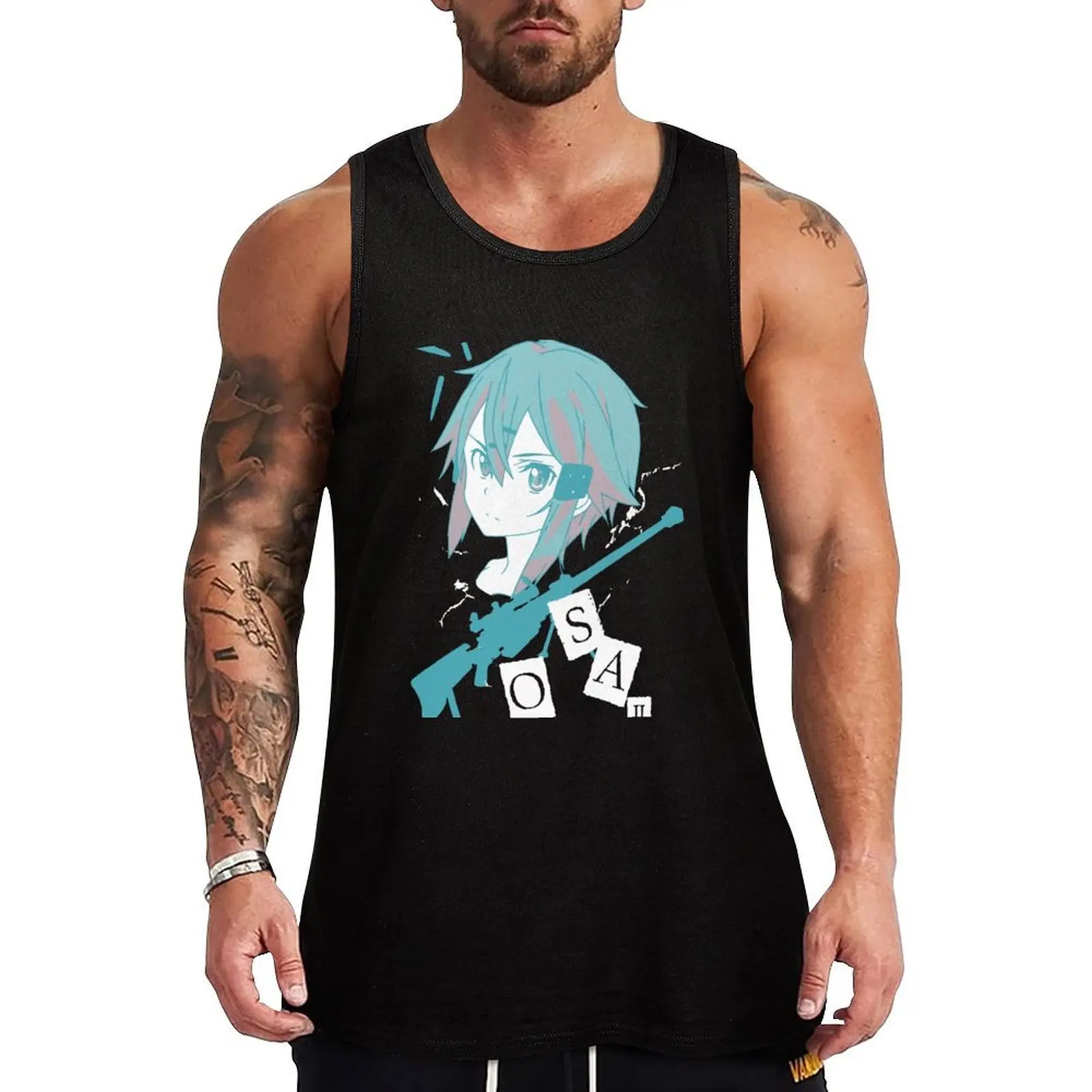 

Best sniper Tank Top Soft Casual Tank Top Loose Sleeveless Everyday Shirt