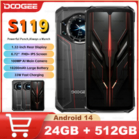 Global Version DOOGEE S119 Rugged Phone 6.72\