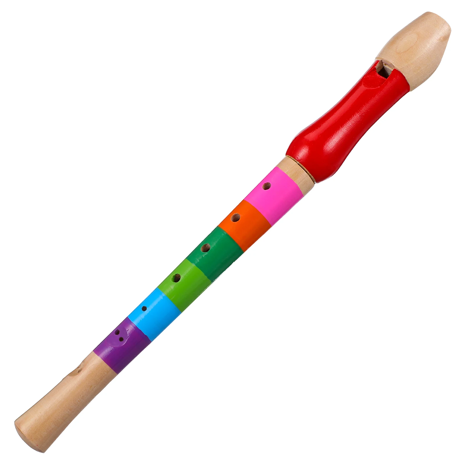 

8 Hole Wood Soprano Recorder Flute Premium Wind Instrument For Kids Adults Easy Accurate Tones High Pitched
