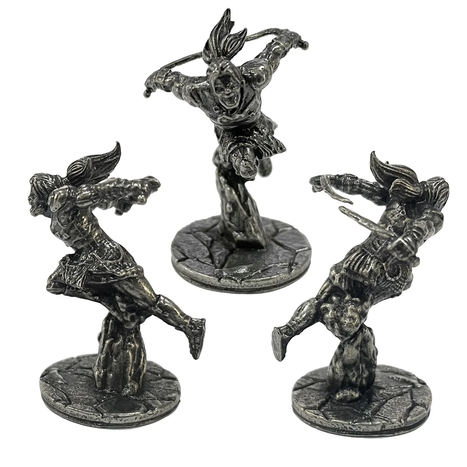 1PCS War Chess Table Game Ornaments Decorations Crafts Copper Undead Skeleton Soldiers Dolls Army Legion Model Toy Figurine