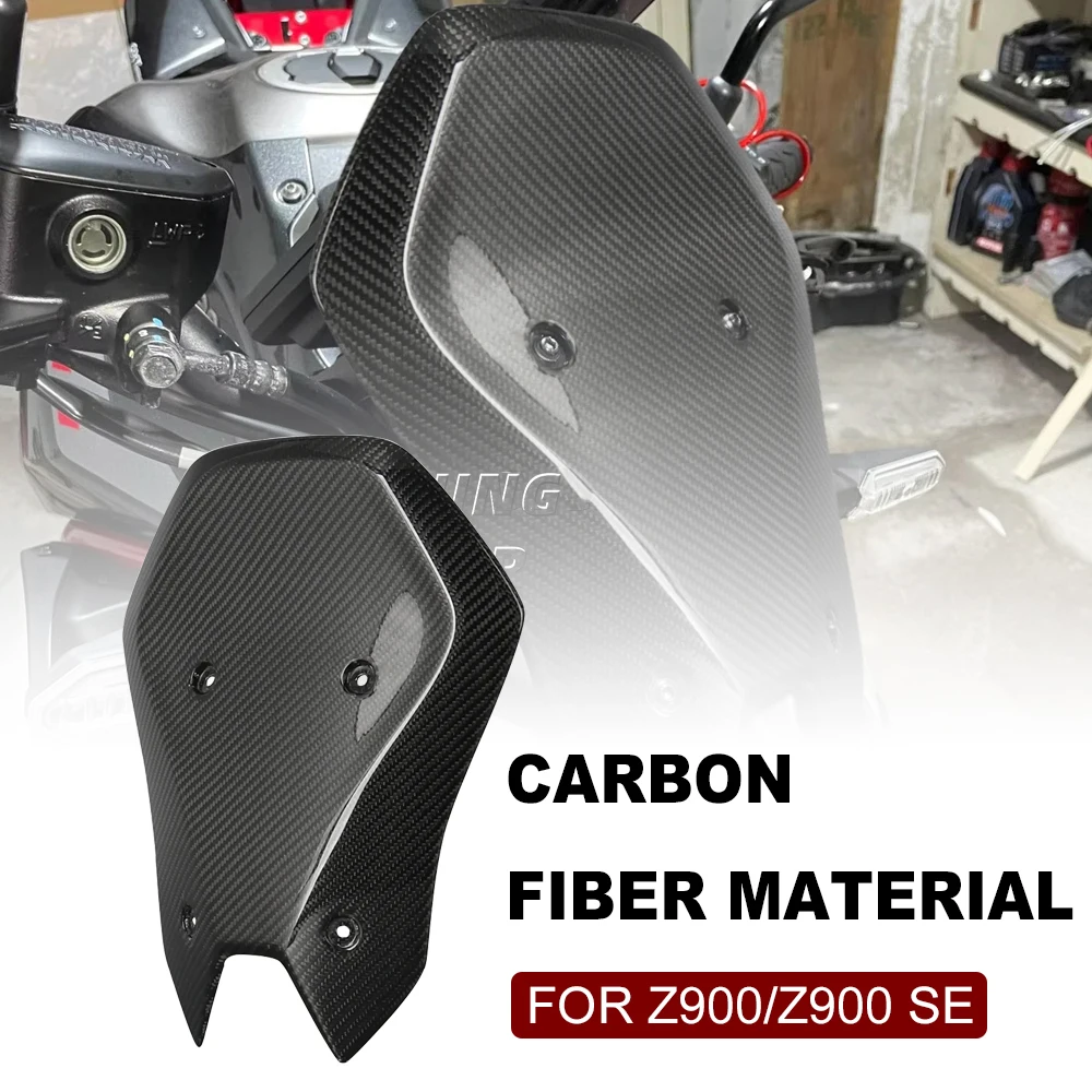 

Лобовое стекло мотоцикла, новинка для Z900 Z 900 SE 2021, материал из натурального углеродного волокна