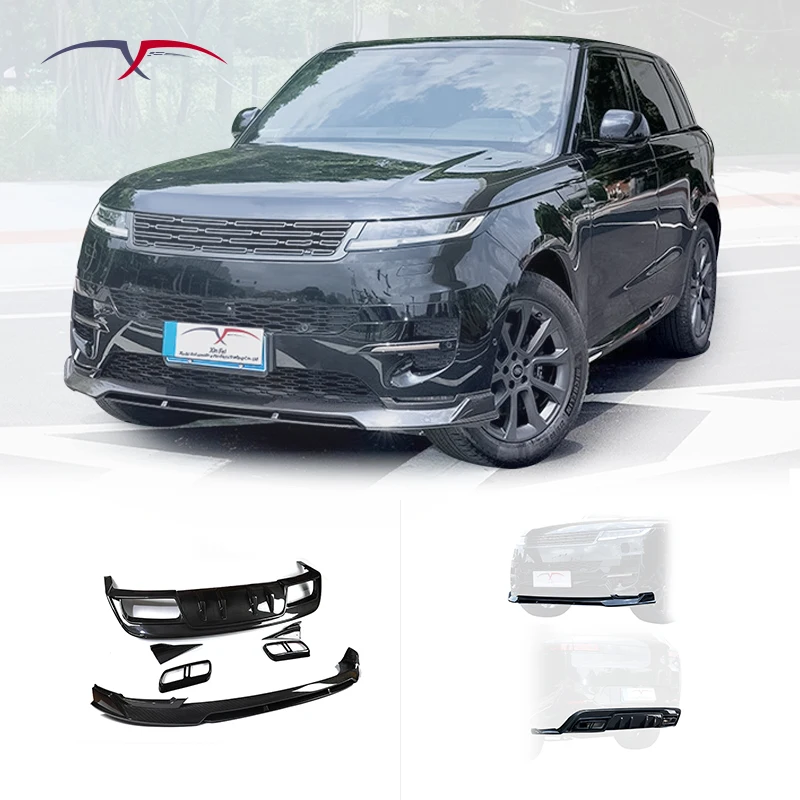 

Suitable for Range Rover Sport Body Kit Carbon Fiber Front Bumper Lip Rear Diffuser Car Modification Decoration Accessories