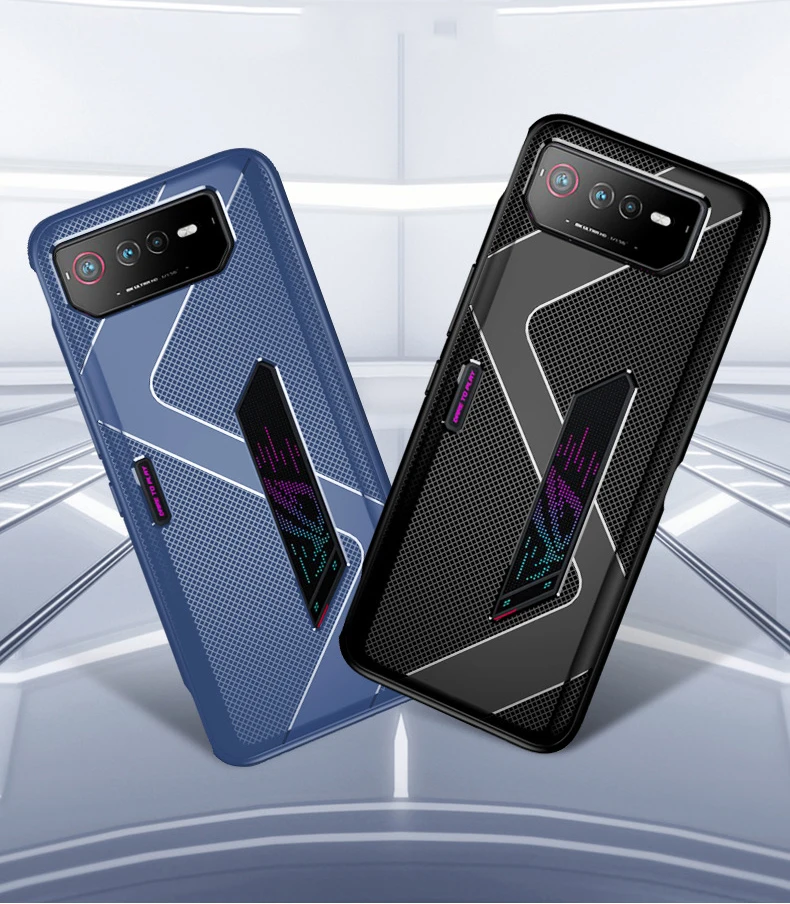 ゲーミングケース Asus ROG 電話 8 プロ 7 6 カバー抗指紋シリコーン