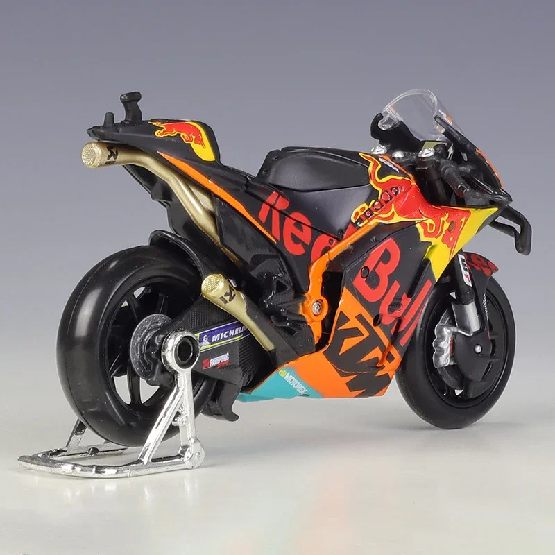 Maisto 1:18 Motorcycle 2021 GP Racing Red Bull KTM Factory RC16 Racing Model Motor Bike Miniature Race Toy For Gift Collection