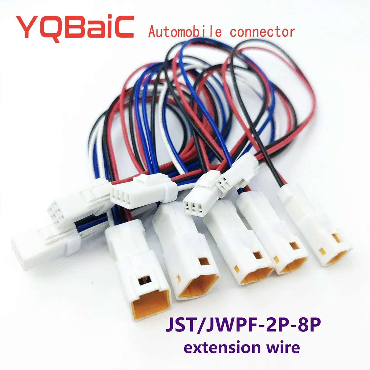 JST JWPF  Car connector extension cable  2P3P4P6P8P extension cable double-ended male and female plug sockets