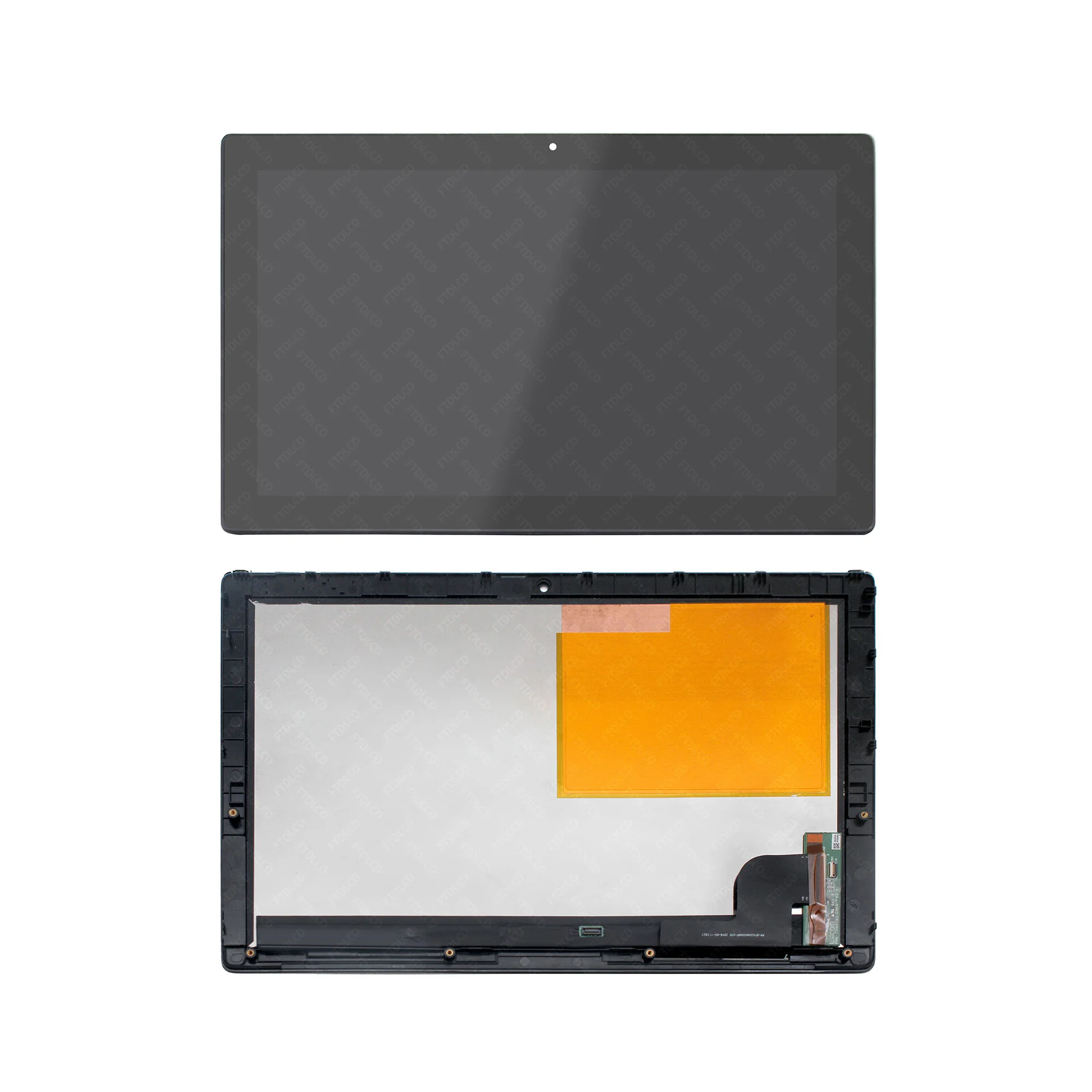 Imagem -06 - Full Lcd Led Screen Display Painel 12.2 Touch Glass Digitizer Assembly com Frame Moldura para Lenovomiix 51012ikb 80xe Series