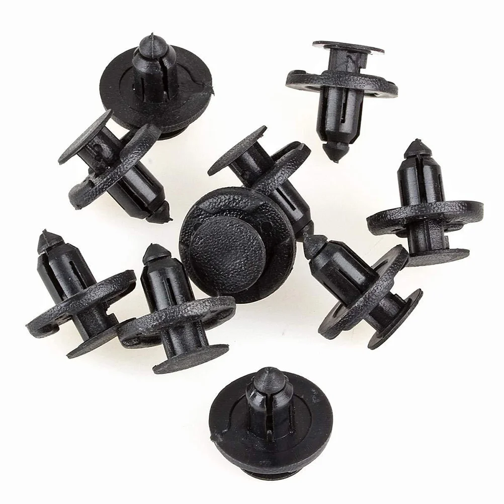 

100pcs Leaf Plate Inner Clip Shield Push Rivet Fastener Retainer Pin Clips For Cars Trucks Buses Trains Planes Auto Accessories