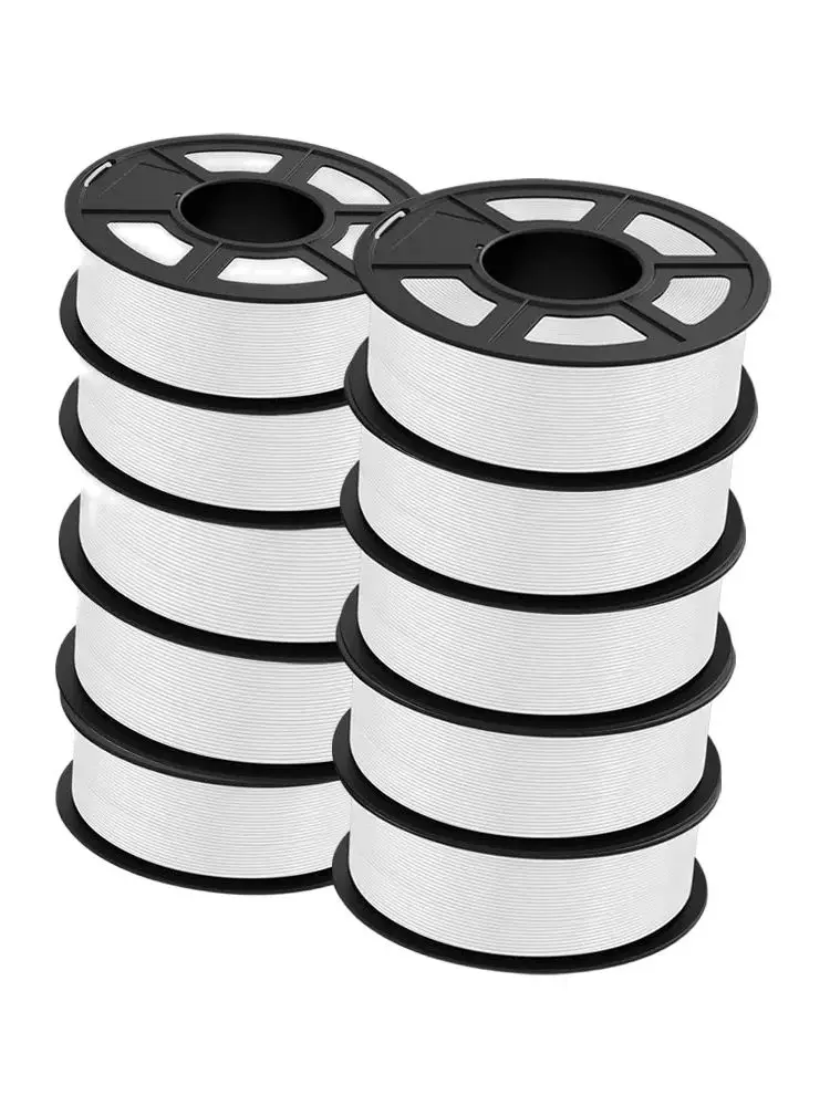 JAYO 3D-Drucker-Filament PLA Plus/PLA Matt PETG/Silk/PLA/ABS 5 Rollen 1,75 mm Umweltfreundliches Material für 3D-Stifte & Drucker DIY-Geschenk