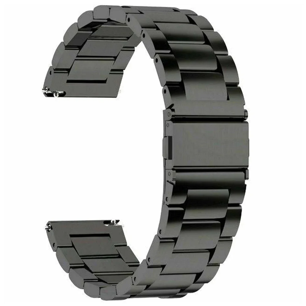 Stahl armband 18mm 20mm 22mm Uhren armband Fitbit Armband/Edelstahl uhr Metall armband Schnell verschluss Ersatz für Samsung Fossi – Detail 6