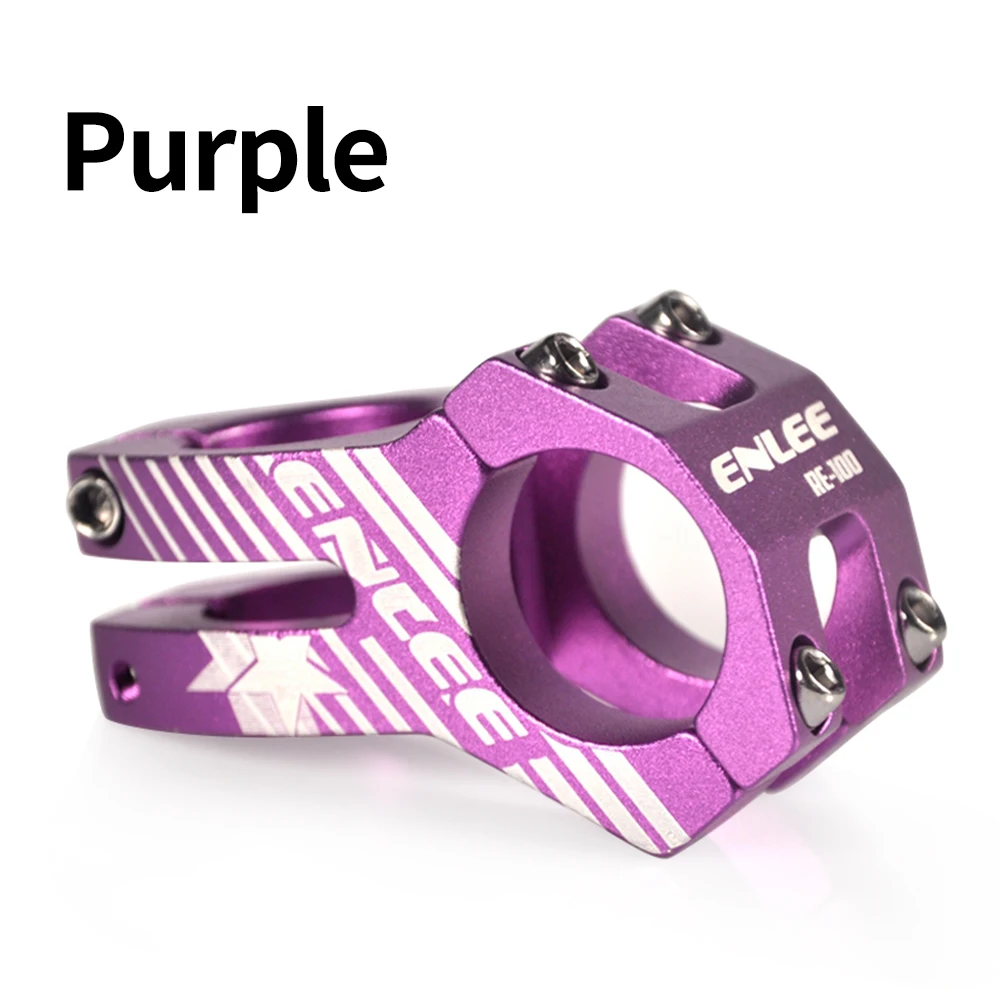 Wspornik kierownicy ENLEE MTB 31,8x45 mm Krótki wspornik kierownicy o wysokiej wytrzymałości Aluminiowy most rowerowy Wyścigi zjazdowe / Wspornik roweru szosowego — zdjęcie 4