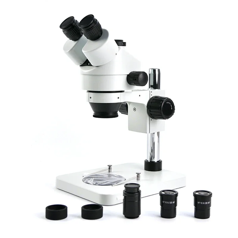 3.5X-90X  trinocular stereo microscope  with 2MP digital camera electronic eyepieces