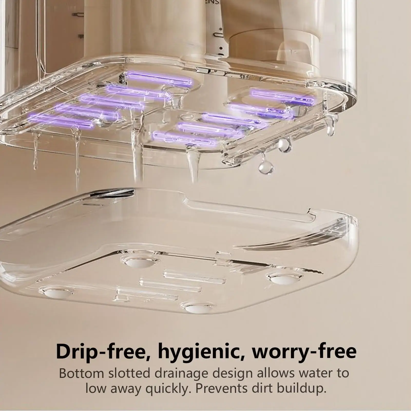 

Настенный держатель для зубных щеток, органайзер для хранения в ванной комнате, стойка для бритвы без сверления для ванной комнаты, душа, спальни, дома, общежития на колесах