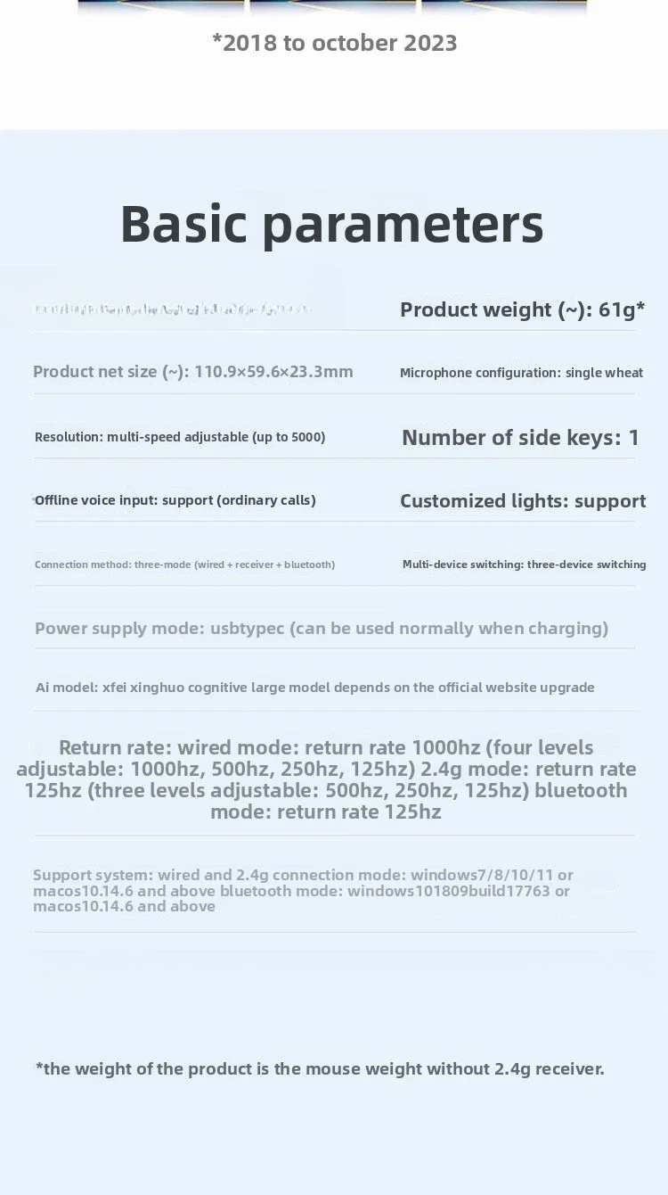 ماوس AM30 Smart PPT للكتابة والرسم ماوس كتم الصوت اللاسلكي بتقنية البلوتوث